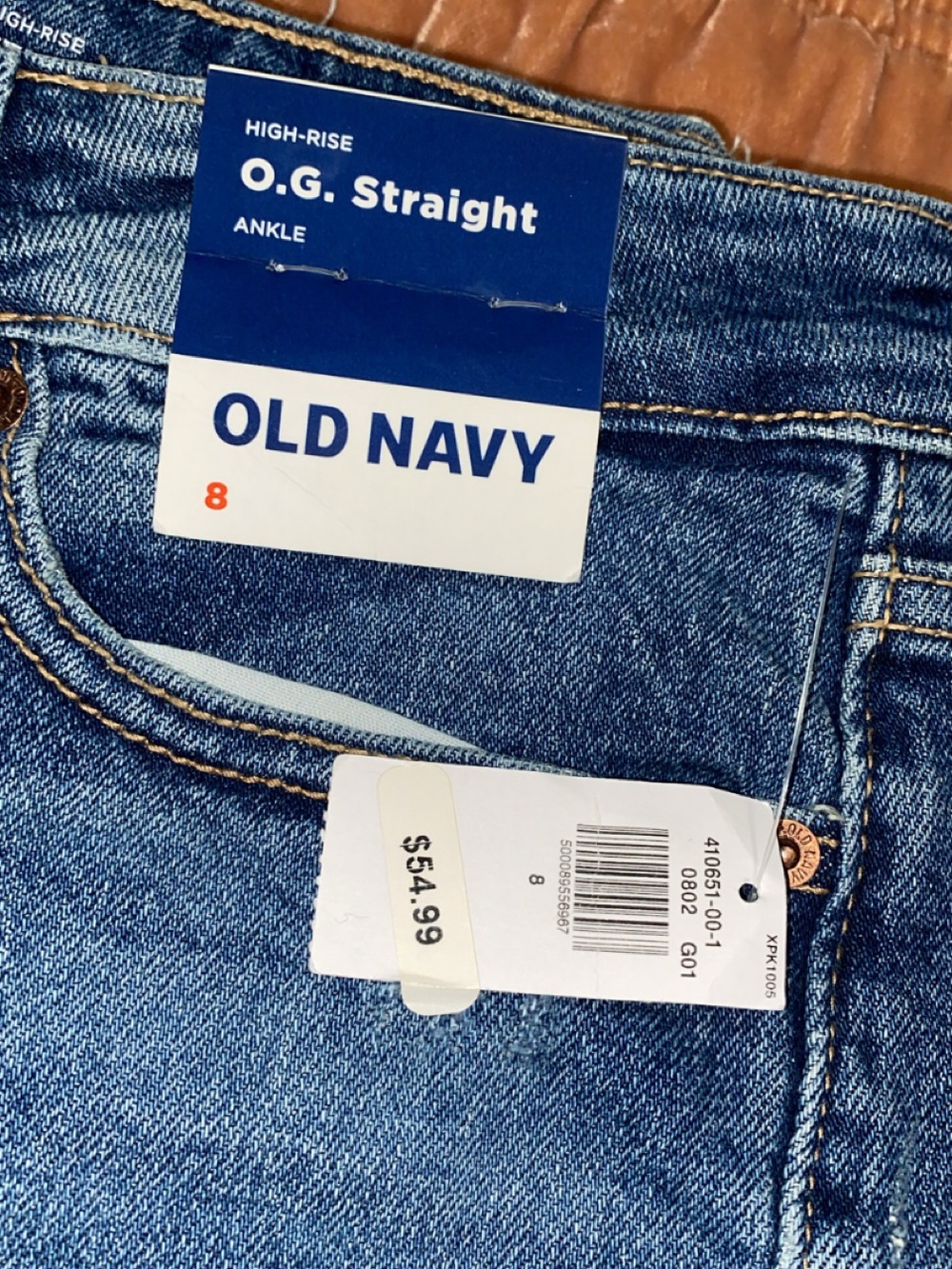 Old Navy High-Rise O.G. Straight Ankle Jeans and Hollister super skinny 8R